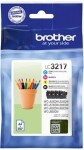 Brother Toner originálny LC-3217 (Cyan, Magenta, Yellow, Black)