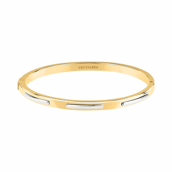 Trussardi Pevný bicolor náramok Concept TJAYY05
