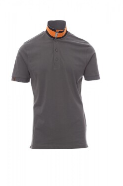 Pánska polokošeľa Payper MEMPHIS Farba: Dymová/ Oranžová Vibrant, Veľkosť: 2XL (000079002713024XXL)