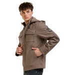 Bushman Pánska prechodová bunda Ermelo, khaki XXL