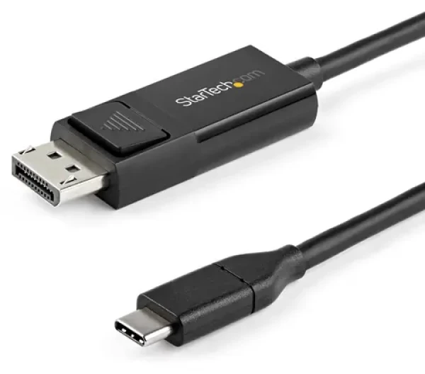 StarTech USB-C na DisplayPort 1.2 čierna / Kábel / 1 m / 4K 60Hz / obojsmerný (CDP2DP1MBD)