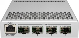 MikroTik Mikrotik Prepínač 1xGbE 4xSFP+ CRS305-1G-4S+IN