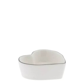 Bastion Collections Keramická mištička Heart Shape