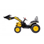 Mamido Detský elektrický traktor s lopatou žltý