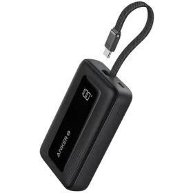 Anker Zolo 10000mAh Powerbanka čierna / 30W / s káblom USB-C / USB-C (A1688H11)