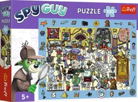 Trefl - Puzzle - Puzzle s hľadaním obrázkov Spy Guy: Múzeum