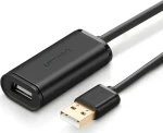 Ugreen Kábel USB-A - USB-A čierna / Kábel / 10 m (UGR403BLK)