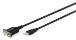 Digitus USB 2.0 - RS232 adaptér čierna / Adaptér / USB Typ-A / RS-232 / 1,8 m (DA-70172)