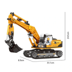 Mamido Mamido Technická stavebnica bager 722 dielov 2v1