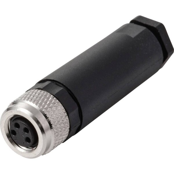 TRU COMPONENTS Vestavná zásuvka pre čidlo/aktuátor, TC-13752052, piny: 4, 1 ks; TC-13752052