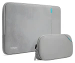 Tomtoc Recycled Sleeve with Pouch sivá / Púzdro / MacBook Pro 14" / M1-M4 (A13D2GW)