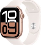 Apple Watch 10 GPS + Cellular 42mm Rose Gold Alu S/M Ružový (MWX93QF/A)