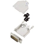 Encitech DTZK15-HDP26-W-K 6355-8012-02 sada D-SUB kolíkové lišty 180 ° Pólov: 26 spájkovaný 1 ks; 6355-8012-02