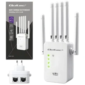 WiFi zosilňovač signálu / Repeater a prístupový bod / 300 Mb/s / 6 antén / 2x RJ45 (57067)