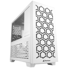 Sharkoon MS-Y1000 micro tower PC skrinka biela; 4044951035083