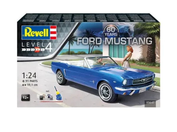 Revell Darčeková sada Ford Mustang k 60. výročiu