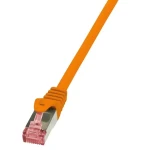 LogiLink oranžová / Patch kábel / Cat6 / S/FTP / RJ-45 / 2 m (CQ2058S)