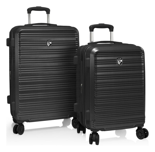 Sada cestovných kufrov Heys AeroLite S,M Black