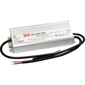 MEAN WELL HLG-320H-54B LED driver, napájací zdroj pre LED konštantné napätie, konštantný prúd 321 W 5.95 A 27 - 54 V/DC stmievateľný, PFC spínacie obvod,; HLG-320H-54B