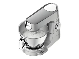 Kenwood KVC85.004SI nerezová / Stolný mixér / 1200 W / nádoba 5 l / planetárny pohyb / hnetacie háky a šľahač (KVC85.004SI)