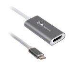 SilverStone SST-EP07C-E USB-C - HDMI 2.0b 10cm šedá (SST-EP07C-E)