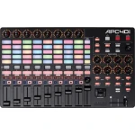 AKAI MPD 232 Pad kontrolér MIDI USB RGB čierna / mixážny pult (APC40II)
