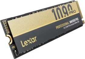 Lexar NM1090 Pre 1TB zlatá / SSD / M.2 2280 / PCIe Gen 5 NVMe / čítanie: 14 000 MB/s / zápis: 10 000 MB/s (LNM109P001T-RNNNG)