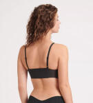 Dámska podprsenka ZERO z mikrovlákna 2.0 Bralette - BLACK - čierna 0004 - SLOGGI BLACK XS