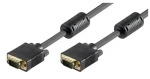 MicroConnect Kábel Full HD VGA (M) - VGA (M) 5m čierna / feritové jadrá (MONGG5FB)