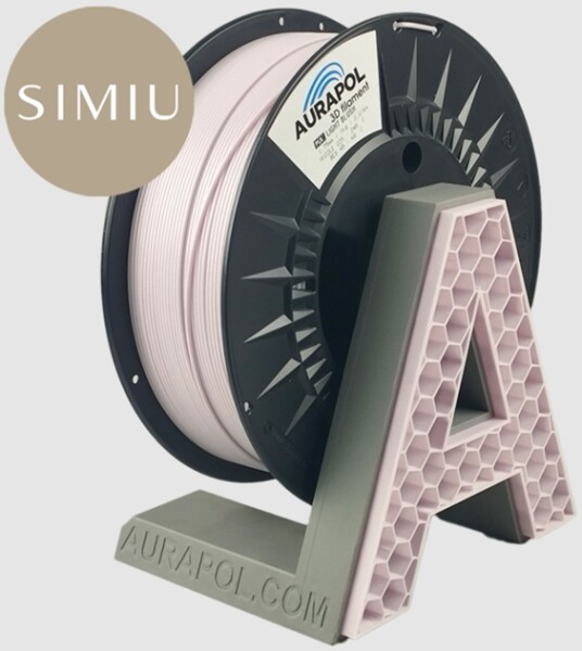 PLA filament Light Blush 1,75 mm Aurapol 1 kg