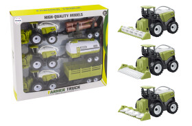 Mamido Mamido Súprava troch farmárskych kombajnov s vlečkou