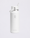 Hydro Flask Wide Mouth with Flex Straw Cap (946 ml) White