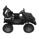 Mamido Elektrické autíčko Extreme Sport 4x4 s premenlivou veľkosťou čiernej