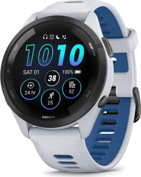 Garmin Forerunner 265, Whitestone/Tidal Blue