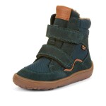 Chlapčenské zimné barefoot topánky TEX WINTER Petroleum Froddo G3160247-3 - 38