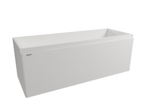 Kúpeľňová skrinka pod umývadlo Naturel Ancona 120x45x46 cm biela ANCONA2120DVBUB ANCONA2120DVBUB