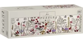 INTERDRUK Panoramatické puzzle Flowers: Rozkvitnutá lúka