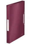 Leitz Style granátovo červená / Box na dokumenty / 250 listov A4 / Šírka chrbta 37 mm (39560028)
