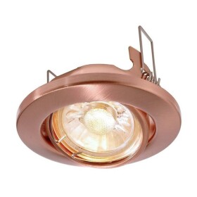 Deko Light Einbauring 89 GU5.3 686867 krúžok pre stropnú montáž LED , halogénová žiarovka GU5.3, MR 16 35 W meď; 686867