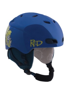 Red BUZZCAP BLU prilba na snowboard - YL