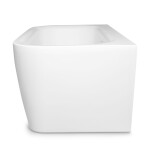 KERRA - Vaňa prisadená MONA 150 (biely lesk) 5907548115102