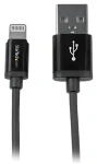 StarTech čierna / Dátový kábel / USB-A na Lightning / 1 m (USBLT1MB)