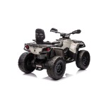 Mamido Detská elektrická štvorkolka Can-Am Outlander ATV 4x200W sivá