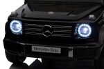 Mamido Detské elektrické autíčko Mercedes G500 4x4 čierne