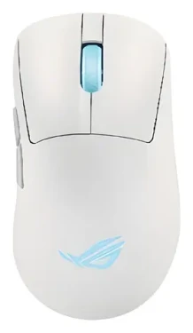 Asus ROG Keris II Origin biela / Bezdrôtová herná myš / optická / 42000 DPI / 6 tlačidiel / 2.4 GHz / BT (90MP04A0-BMUA10)