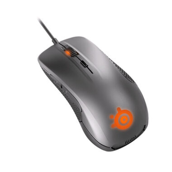 SteelSeries Rival 300 / Herná myš / optická / 6500DPI / USB / šedá (62350)