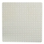 MSV QUADRO Premium protišmyková podložka do sprchy biela / SBS kaučuk / 54 x 54 cm
