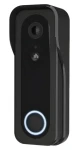 Trust Doorcam-3000B čierna / Chytrý zvonček s kamerou / Wi-Fi / batéria / IP65 / bezdrôtový zvonček (71387)