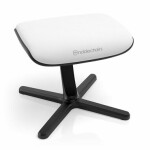 Noblechairs Footrest 2 White Edition biela / Podnožka / PU koža / nastaviteľná / maximálny sklon 45° (NBL-FR-PU-WED)