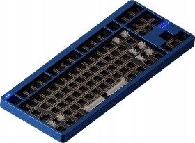 Nuphy - NuPhy Gem80 QMK/VIA Wireless Custom Mechanical Keyboard - Bezdrôtová Klawiatura Mechaniczna Mystic Indigo Brak Brak keycapów